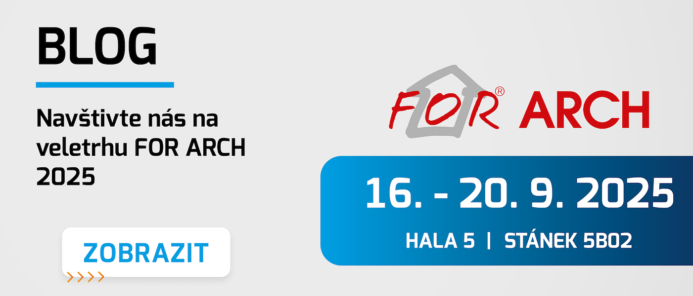 Navštivte nás na veletrhu FOR ARCH 2025 Navštivte nás na veletrhu FOR ARCH 2025